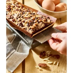 Moules À Gâteaux*DE BUYER Moule à Tarte Rectangulaire Inox Perforé Amovible 35 x 10 cm x H 3,5 cm