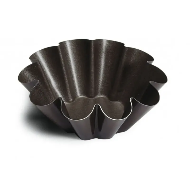 Moule Anti-adhésif*GOBEL Moule Brioche 10 Côtes 10 cm x H 3,8 cm Anti-adhésif