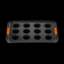 Moule Anti-adhésif|Moules À Gâteaux*LE CREUSET Moule Cannelés Anti-Adhésif 12 Empreintes 38,7 x 26,9 cm