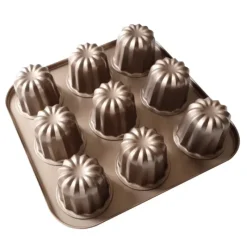 Moule Anti-adhésif|Moules À Gâteaux*SCRAPCOOKING Moule Cannelés Antiadhésif 26,5 cm x H 6 cm