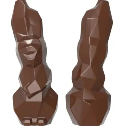 Moules À Chocolat*CHOCOLATE WORLD Moule Chocolat Aimanté Lapin Origami 15 cm