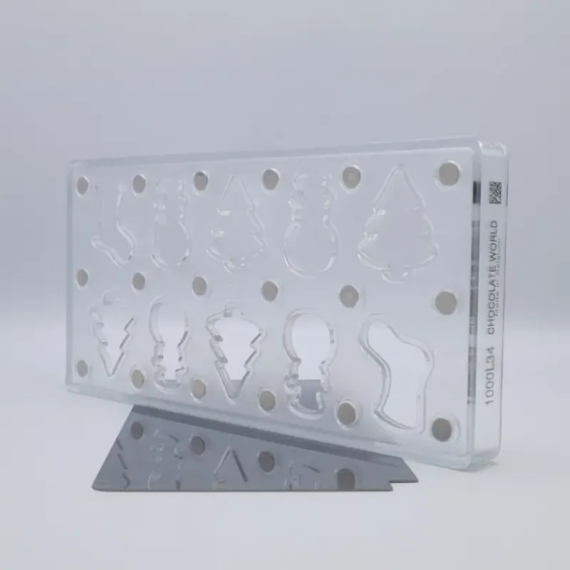 Moules À Chocolat*CHOCOLATE WORLD Moule Chocolat Aimanté Noël (x10)