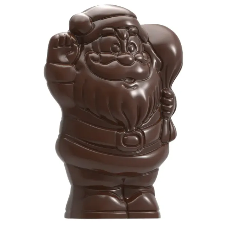 Moules À Chocolat*CHOCOLATE WORLD Moule Chocolat Aimanté Père Noël 20 cm