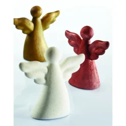 Moules À Chocolat*PAVONI Moule Chocolat Ange 15,5 x 7,5 cm x H 15 cm (x2)