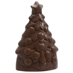 Moules À Chocolat*CHOCOLATE WORLD Moule Chocolat Arbre de Noël 9 x 5,9 cm (x4)