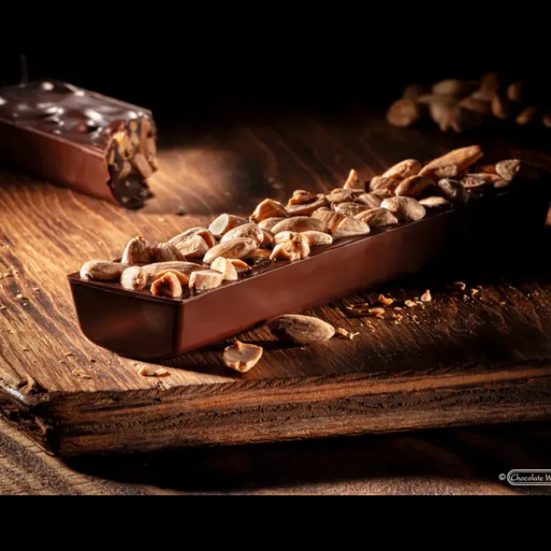 Moules À Chocolat*CHOCOLATE WORLD Moule Chocolat Barre de Nougat 212 g (x2)