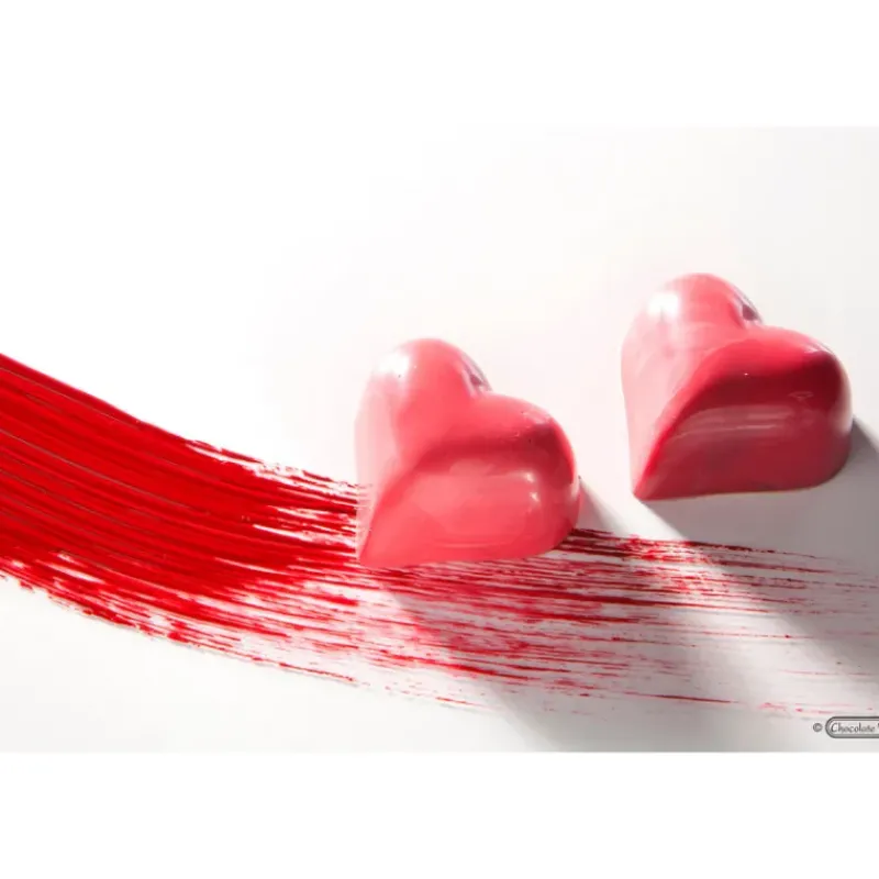 Moules À Chocolat*CHOCOLATE WORLD Moule Chocolat Bonbon Coeur 30 mm (x21)