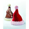 Moules À Chocolat*PAVONI Moule Chocolat Bonnet de Père Noël Ø 13 x H 17 cm (x2)