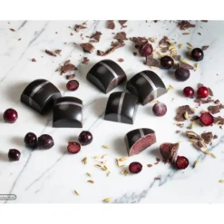 Moules À Chocolat*CHOCOLATE WORLD Moule Chocolat Carré Bombé 25,5 mm (x24)