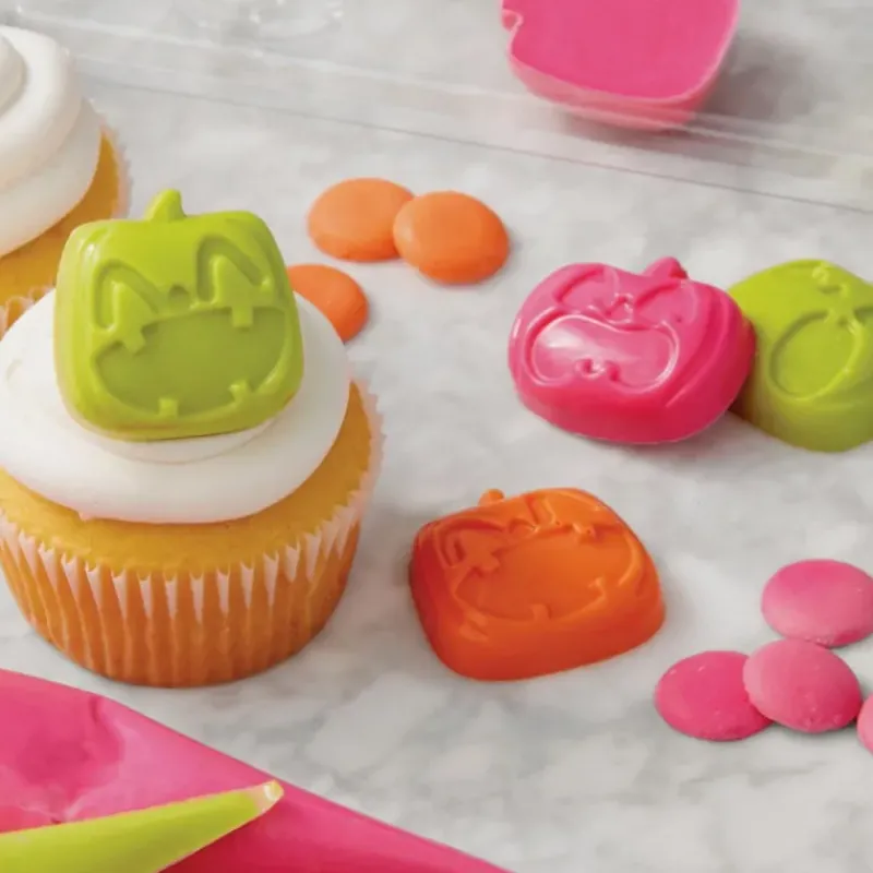 Moules À Chocolat*WILTON Moule Chocolat Citrouilles (x12)