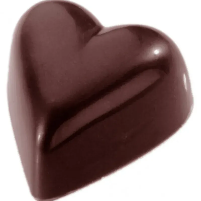 Moules À Chocolat*CHOCOLATE WORLD Moule Chocolat Coeur 3.3 cm (x24)