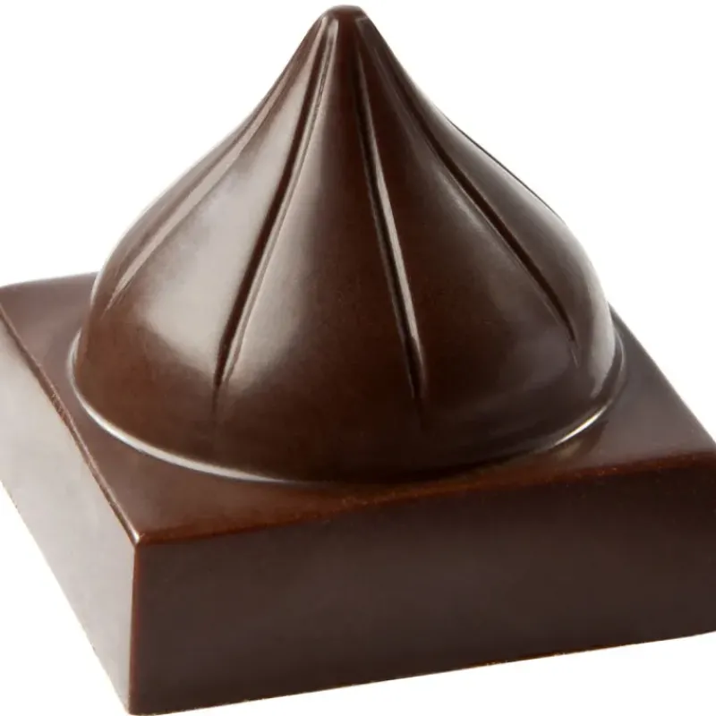 Moules À Chocolat*CHOCOLATE WORLD Moule Chocolat Cube avec Dôme Oriental Oriental 26mm (x24)