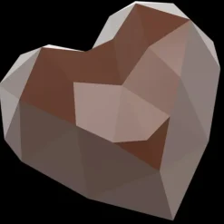 Moules À Chocolat*Chocolat Form Moule Chocolat Cœur Diamant 3,4 x 3,3 cm (x21)