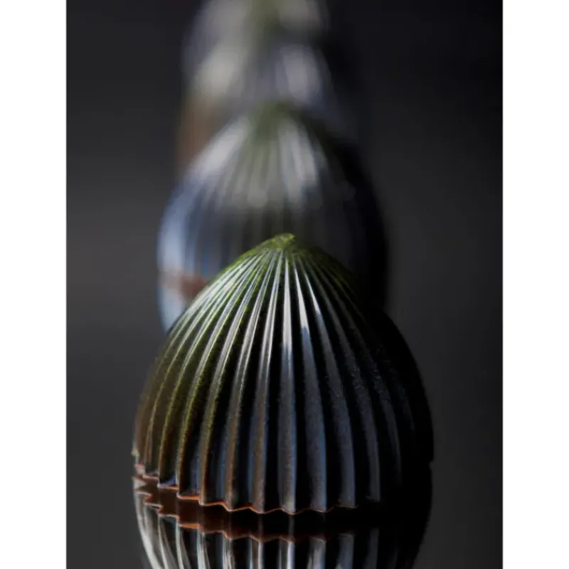 Moules À Chocolat*CHOCOLATE WORLD Moule Chocolat Demi Sphère Plissée 46,5 mm (x10)