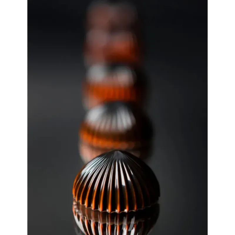 Moules À Chocolat*CHOCOLATE WORLD Moule Chocolat Demi Sphère Plissée 30,5 mm (x21)