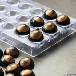 Moules À Chocolat*CHOCOLATE WORLD Moule Chocolat Demi-Sphère Ø3 cm (x24)