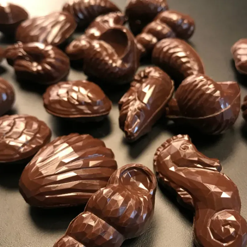 Moules À Chocolat*CHOCOLATE WORLD Moule Chocolat Diamond of the Sea (x22)