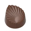 Moules À Chocolat*CHOCOLATE WORLD Moule Chocolat Feuille Plissée 33,5mm (x21)