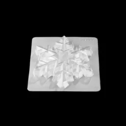 Moules À Chocolat*PAVONI Moule Chocolat Flocon de Neige 16 x 18 cm x H 4,5 cm (x2)