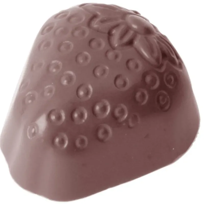Moules À Chocolat*CHOCOLATE WORLD Moule Chocolat Fraise 34 mm (x24)