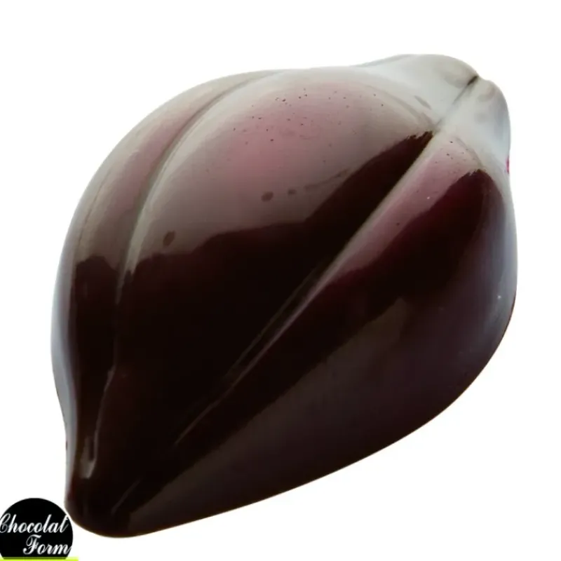 Moules À Chocolat*Chocolat Form Moule Chocolat Fève Cacao 47,5 mm (x24)