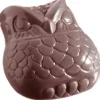 Moules À Chocolat*CHOCOLATE WORLD Moule Chocolat Hibou 47 mm (x10)