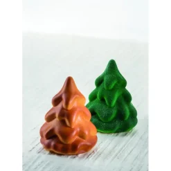 Moules À Chocolat*PAVONI Moule Chocolat Mini Sapin de Noël Ø 9,5 x H 12 cm (x2)