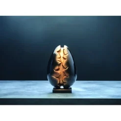 Moules À Chocolat*PAVONI Moule Chocolat Oeuf Abyss Ø 14 cm x H 21,5 cm (x2)