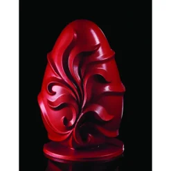 Moules À Chocolat*PAVONI Moule Chocolat Oeuf Baroque Ø 14,5 x H 20 cm (x2)