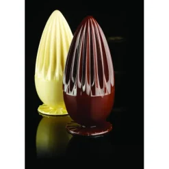 Moules À Chocolat*PAVONI Moule Chocolat Oeuf Diamant Ø 12 x H 25 cm (x2)