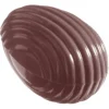 Moules À Chocolat*CHOCOLATE WORLD Moule Chocolat Oeuf Rayé 3.2 cm (x32)