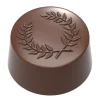 Moules À Chocolat*CHOCOLATE WORLD Moule Chocolat Praline Ronde Laurier 31 mm (x21)