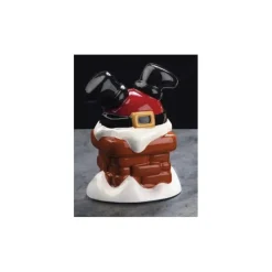 Moules À Chocolat*PAVONI Moule Chocolat Père Noël Cheminée Ø 12,5 cm x H 17 cm (x2)