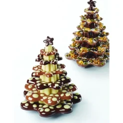 Moules À Chocolat*PAVONI Moule Chocolat Sapin de Noël Ring Ø 16 x H 20 cm (x1)
