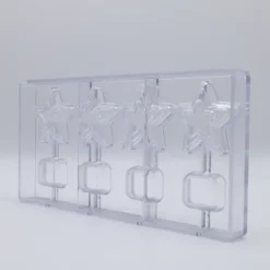 Moules À Chocolat*CHOCOLATE WORLD Moule Chocolat Sucette Étoile (x4)