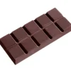 Moules À Chocolat*CHOCOLATE WORLD Moule Chocolat Tablette 10 Carrés Striés (x5)