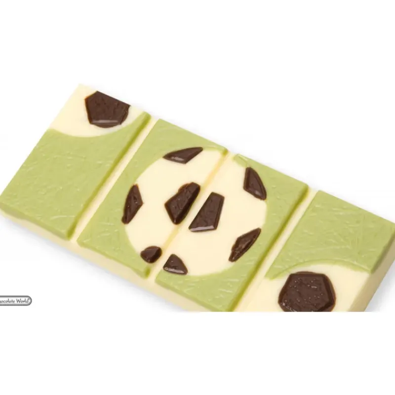 Moules À Chocolat*CHOCOLATE WORLD Moule Chocolat Tablette Football 11,4 x 5 cm x H 0,95 cm (x4)