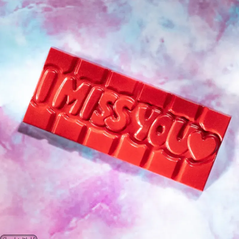 Moules À Chocolat*CHOCOLATE WORLD Moule Chocolat Tablette I Miss You (x4)