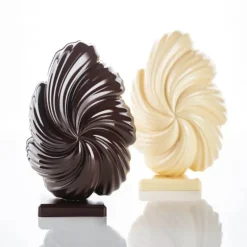 Moules À Chocolat*PAVONI Moule Chocolat Œuf Zefiro Ø 13,8 x H 21,5 cm (x2)