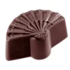 Moules À Chocolat*CHOCOLATE WORLD Moule Chocolat Éventail 40 x 25 mm (x24)