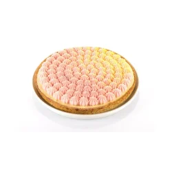 Moule Silicone|Moules À Gâteaux*SILIKOMART 3D DESIGN Moule en Silicone+Cercle Tarte Meringue