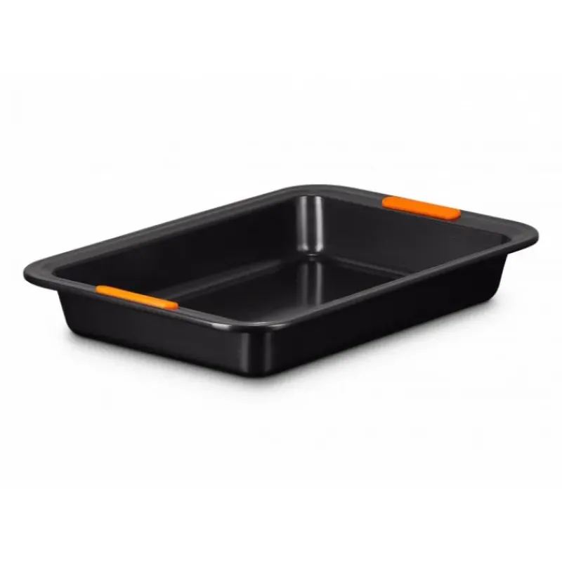 Moules À Gâteaux*LE CREUSET Moule Gâteaux Rectangulaire Anti-Adhésif 33 x 23 cm