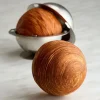 Moules À Gâteaux*PAVONI Moule Inox Croissant Géométrique Sphère Ø 7,5 cm