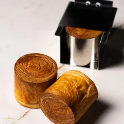 Moules À Gâteaux*PAVONI Moule Inox Croissant Géométrique Cylindre 6,5 x H 6 cm