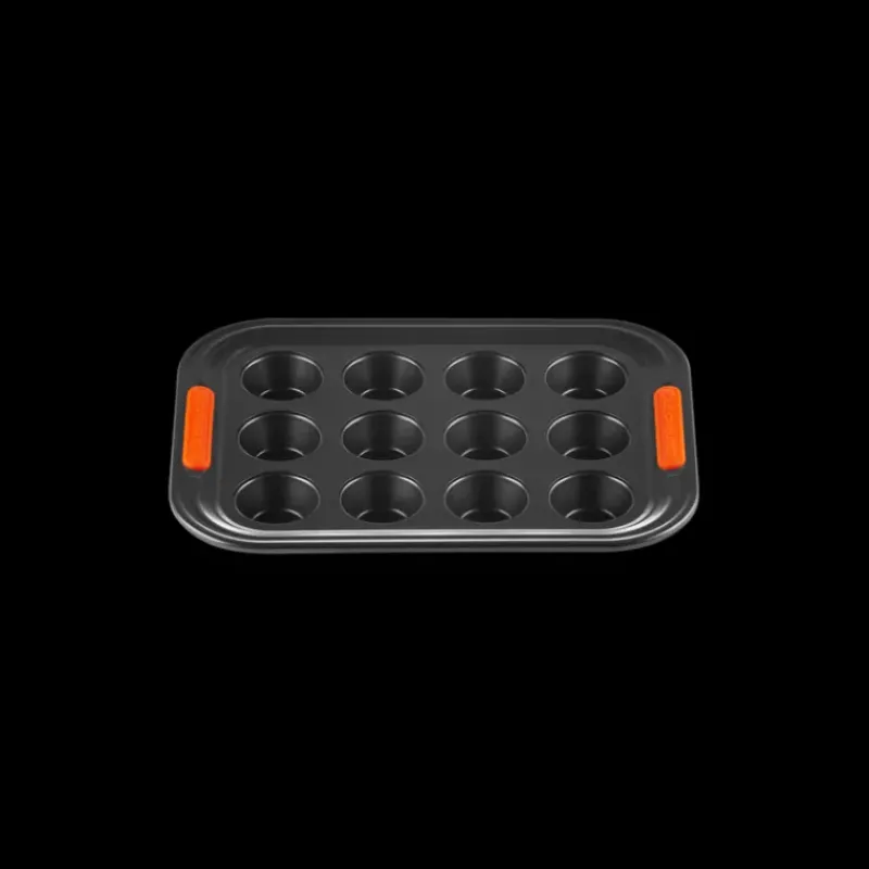 Moule Anti-adhésif|Moules À Gâteaux*LE CREUSET Moule Mini-Muffins Antiadhésif 12 Empreintes 30,3 x 22,7 cm