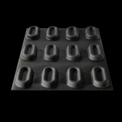 Moule Anti-adhésif|Moule Silicone*FLEXIPAN DEMARLE Moule Silicone 12 Barquettes 9 x 4,5 cm