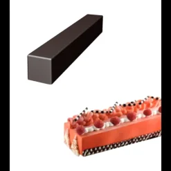 Moule Silicone*SILIKOMART Moule Silicone 4 Bûches Carrées 49,5 x 7 x h 7 cm 2401ml Professional