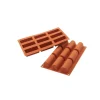 Moule Silicone*SILIKOMART Moule Silicone 9 Bûchettes 83ml