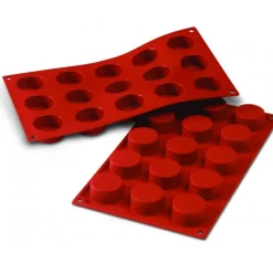 Moule Silicone*SILIKOMART Moule Silicone 15 Cylindres 4 cm x H 2 cm