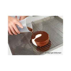 Moule Silicone*SILIKOMART Moule silicone 12 empreintes rondes Ø115 mm